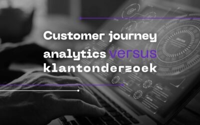 Customer journey analytics versus customer research