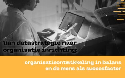 From data strategy to organizational design: balancing organizational development and people as success factors