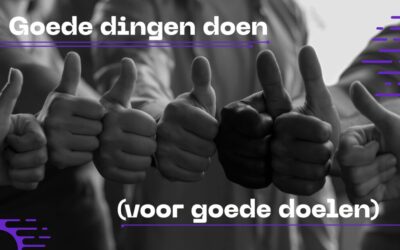 Doing good things (for good causes)