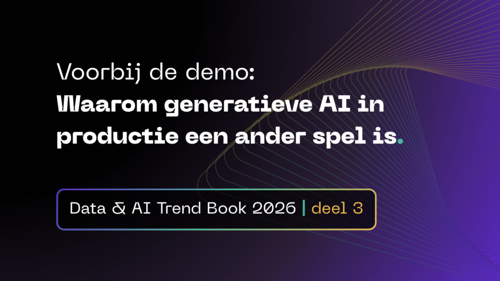 Beyond the demo: why generative AI in production is a different game