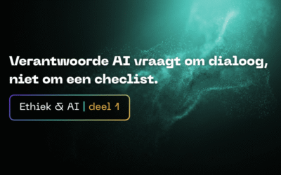 Verantwoorde AI vraagt om dialoog, niet om een checklist.